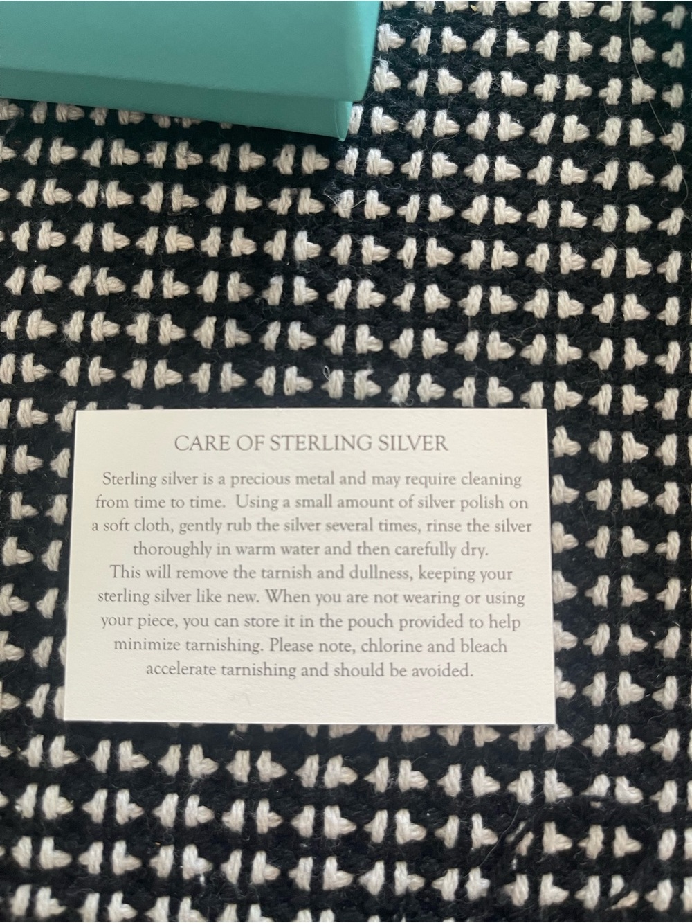 Tiffany & Co. Sterling Silver Bead Necklace with Signature Blue Pouch and box - Picture 6 of 6